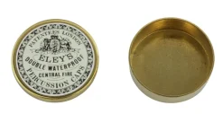RE9298 - Boîte d'amorces vide en laiton vintage