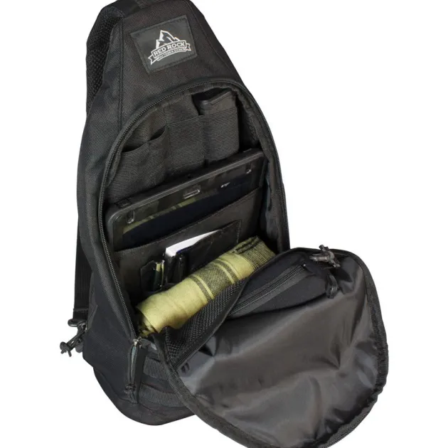 RED86008BLK - RED ROCK OUTDOOR GEAR Metro Sling Pack Black