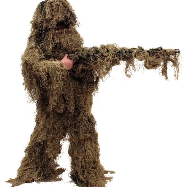 RED70916ML - RED ROCK OUTDOOR GEAR 5-Piece Ghillie Suit COYOTE