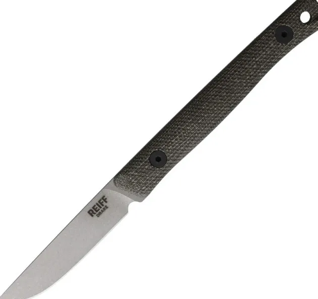 REIFF Knives Drake Bird & Trout Green Micarta Magnacut