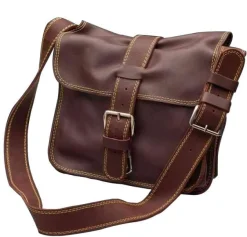 RE9301 - PEDERSOLI WESTERN Musette de Chasse Cuir