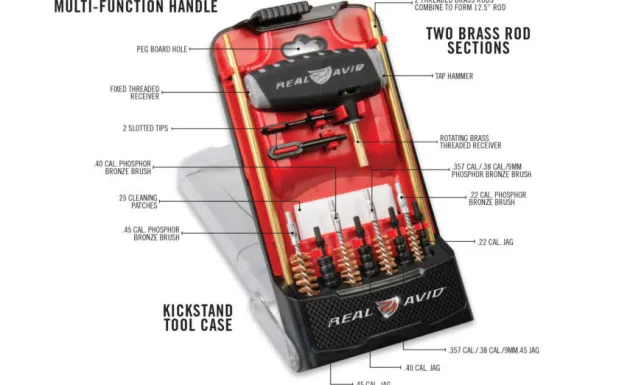 RE00001 - Real Avid Gun Boss Pro Handgun Clean Kit