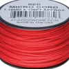 RG1269 - Micro Paracord rouge 38 m
