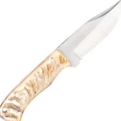 Rite Edge Couteau Fixe outdoor et chasse manche corne de bellier
