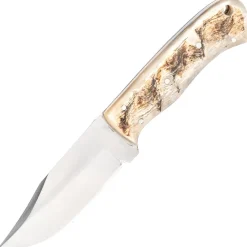 Rite Edge Couteau Fixe outdoor et chasse manche corne de bellier