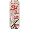 4000894 - Rivers Edge Due to Price Increase Tin Thermometer