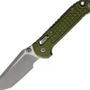 1136RL-10APFROD - Microtech L.U.D.T. Ram Lock T/E Apo Green AL