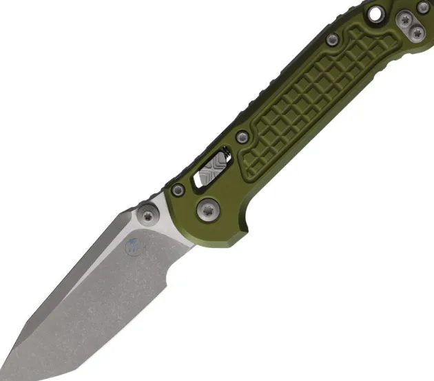 1136RL-10APFROD - Microtech L.U.D.T. Ram Lock T/E Apo Green AL