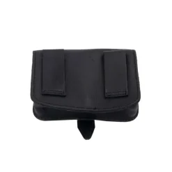RL103201 - BASIC NATURE Pochette Ceinture Cuir 'Jakarta' Noir