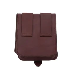 RL103421 - BASIC NATURE Pochette Ceinture Cuir 'Belt Safe' Mocca