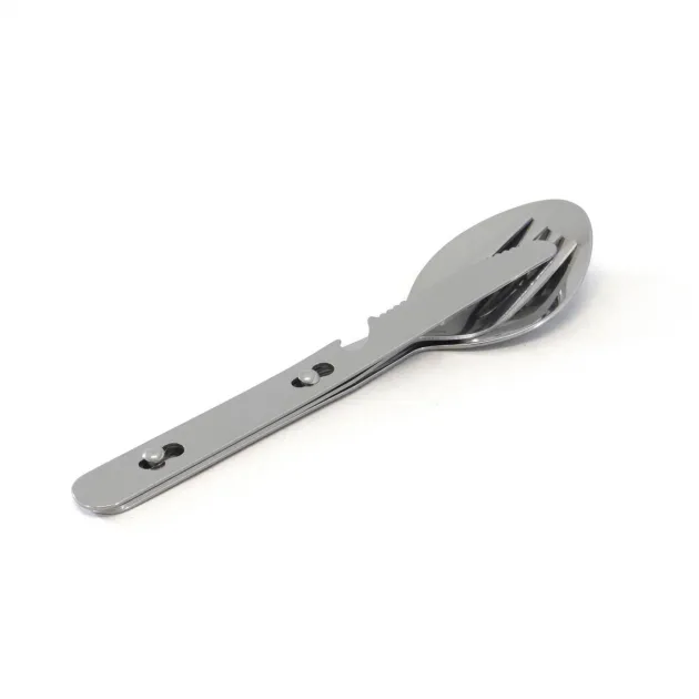 RL556700 - BASIC NATURE Set d'ustensiles 'Biwak' Inox