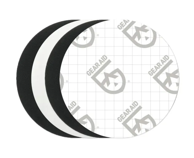 RL762161 - GEAR AID Tenacious Tape Patchs de Réparation 2 Noirs 2 transparents