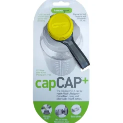 RL077806 - HUMANGEAR 'capCAP+' Bouchon Réducteur pour Gourde Nalgene Jaune