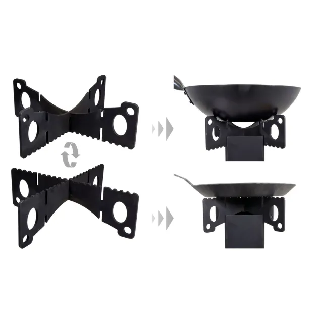 RL562180 - ORIGIN OUTDOOR Rocket Stove "Collapsible" Acier 3mm 8kg