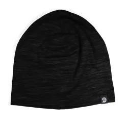 RL021079 - ORIGIN OUTDOORS Bonnet 'Thin' 100% Laine Mérinos NOIR