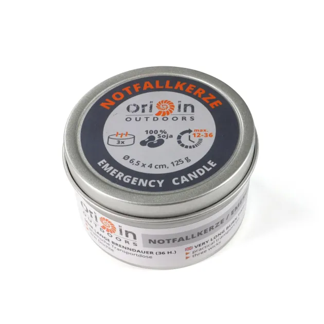 RL820260 - ORIGIN OUTDOORS Bougie de Survie 3 mèches