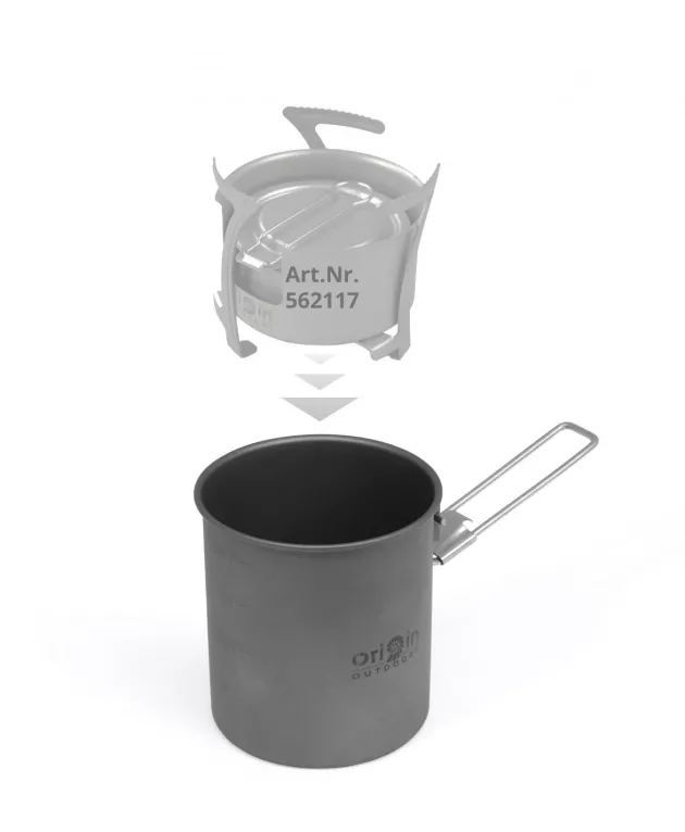 RL562105 - Origin Outdoors Camping pot titane