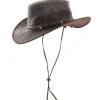 RL311002 - Origin Outdoors Chapeau en cuir Crushable L