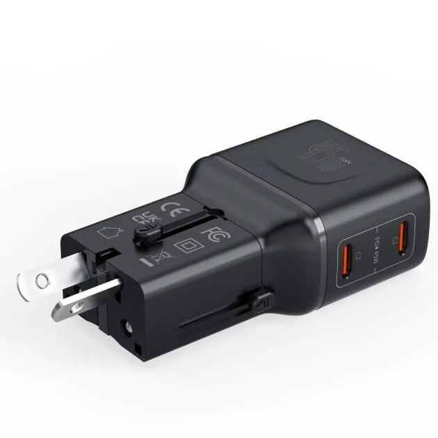 RL100356 - ORIGIN OUTDOORS Chargeur PD 45W Modulaire de Voyage 2xUSB-C