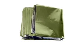 RL600115 - Origin Outdoors couverture de survie olive/argenté
