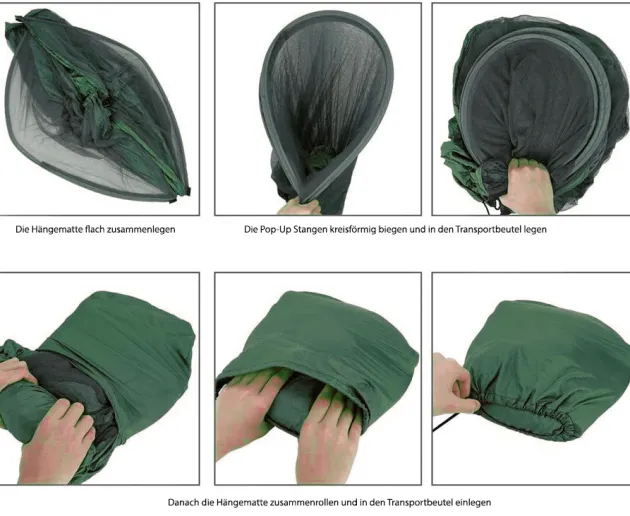 RL310845 - Origin Outdoors Hamac Popup avec moustiquaire