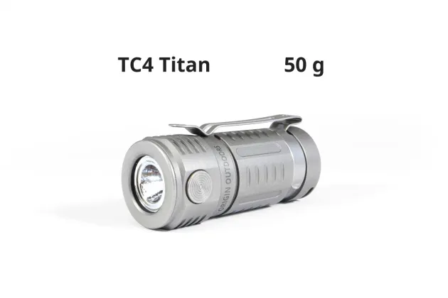 RL012505 - Origin Outdoors Lampe de poche LED Titane
