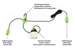 RL012546 - Origin Outdoors Lampe à LED connectable blanc chaud