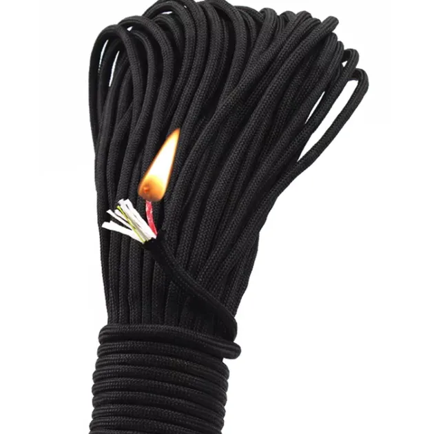 RL562158 - ORIGIN OUTDOORS Paracorde 'Lighter 4in1' 30m Allume-Feu et Fil de Pêche BLACK NOIR