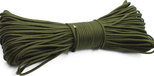 RL562159 - ORIGIN OUTDOORS Paracorde 'Lighter 4in1' 30m Allume-Feu et Fil de Pêche OD GREEN
