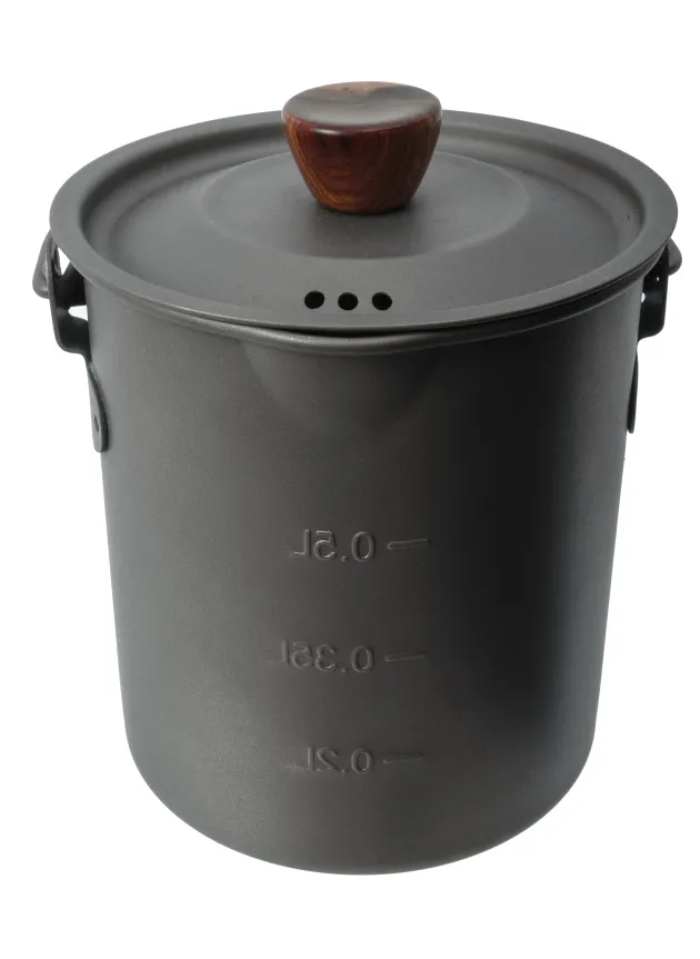 RL562061 - Origin Outdoors Presse à café titane 3 en 1