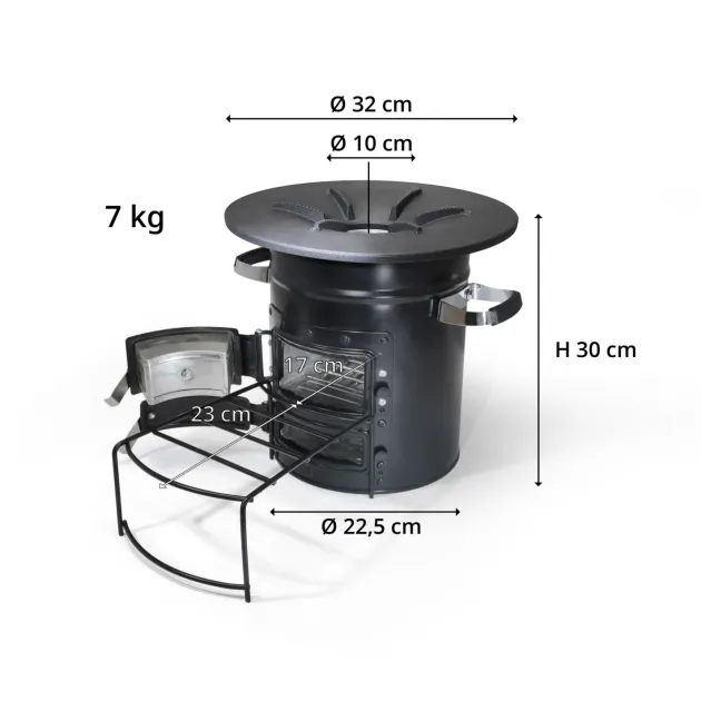 RL179755 - ORIGIN OUTDOORS Rocket Stove "Skadi" avec Sac de Transport