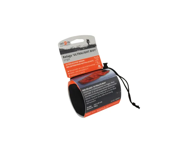 RL990090 - Origin Outdoors Sac de couchage d'urgence Ultralite Bivy Solo