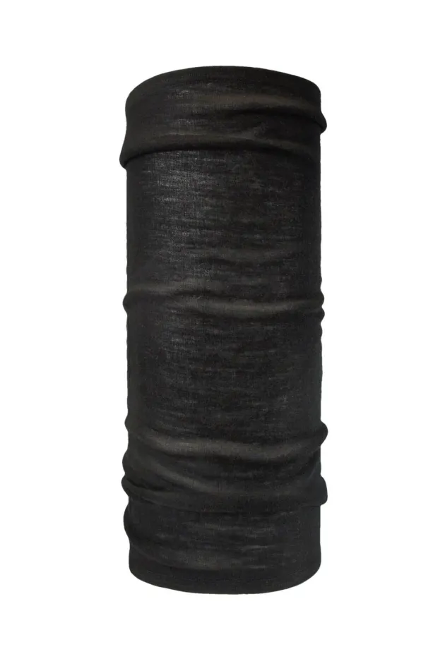 RL021065 - Origin Outdoors Tour de cou/écharpe multifonction Mérinos Noir