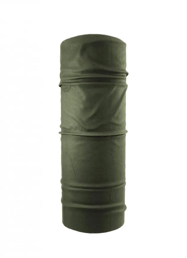 RL021069 - Origin Outdoors Tour de cou/écharpe multifonction Mérinos Olive