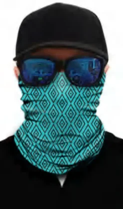 RL021008 - Origin Outdoors Tour de cou/écharpe multifonction Turquoise