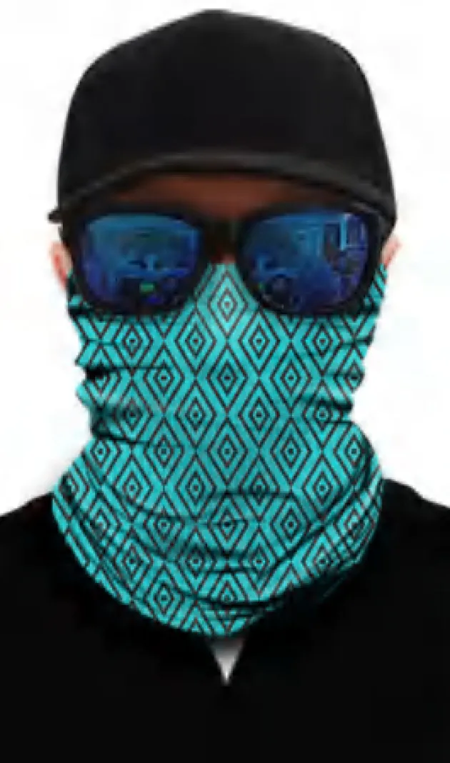 RL021008 - Origin Outdoors Tour de cou/écharpe multifonction Turquoise