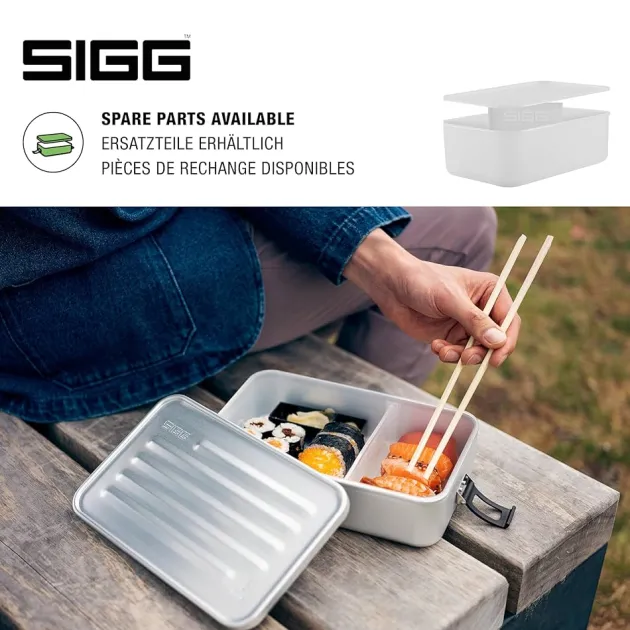 RL207600 - SIGG Food Box Large Alu+Prolypropylene ARGENT