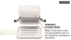 RL207500 - SIGG Food Box Small Alu+Prolypropylene ARGENT