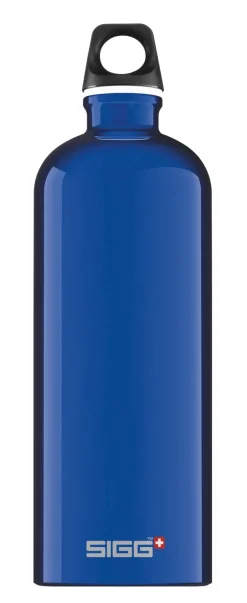 RL205105 - Sigg Gourde "Traveller" 1 L couleur bleue