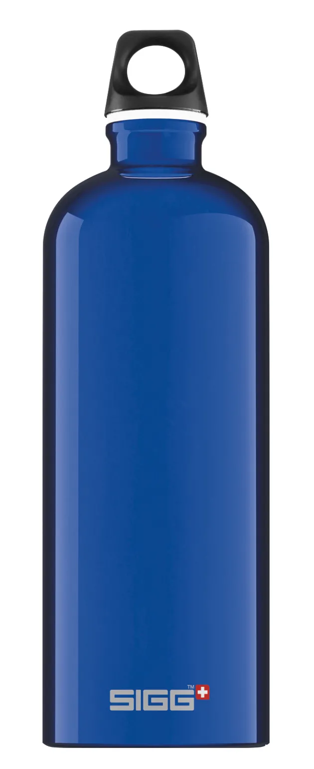 RL205105 - Sigg Gourde "Traveller" 1 L couleur bleue