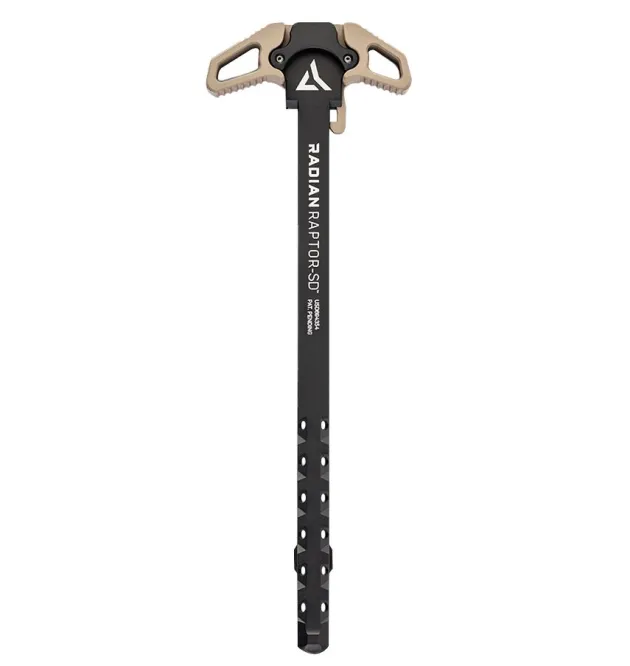 R0070 - Radian Raptor-SD Ambidextrous Charging Handle AR10/SR25 FDE