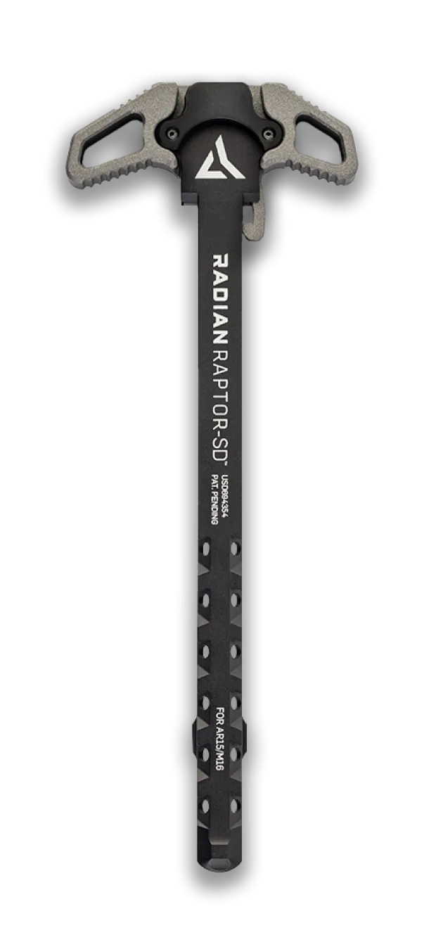 R0065 - Radian Weapons Raptor-SD Ambidextrous Charging Handle AR15/M16 Tungsten Grey