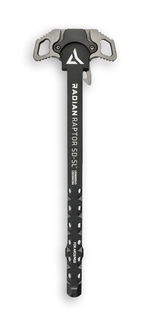 R0279 - Radian WeaponsRaptor-SD-SL AR15 Charging Handle Vented Shaft TUNGSTEN