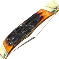 RR1804 - Rough Ryder Hunter Brown Stag Bone
