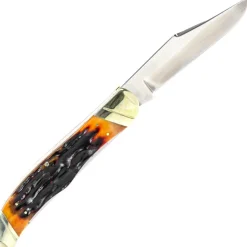 RR1804 - Rough Ryder Hunter Brown Stag Bone