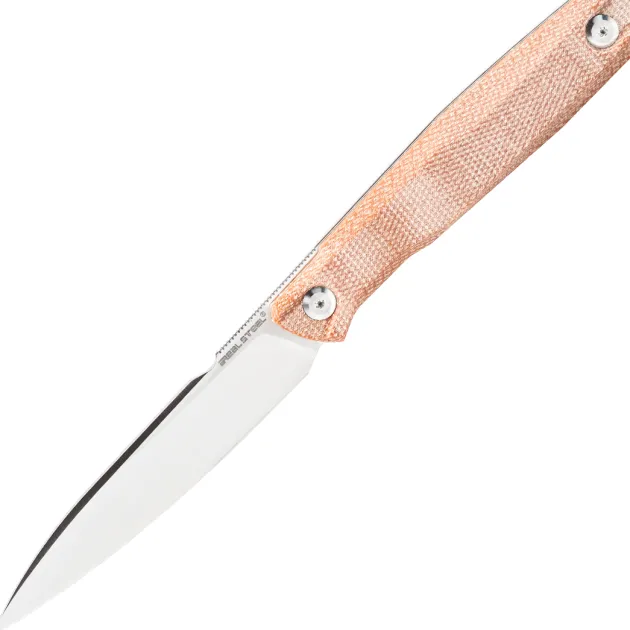 RS3770NM - Real Steel G5 Metamorph Fixed Nitro-V Natural Micarta