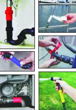 RTF4B - Rescue Tape Ruban de Réparation Auto-Adhésif Ultra Résistant F4 NOIR