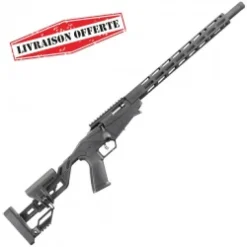 8401 - RUGER PRECISION RIMFIRE .22LR 10CPS 18" 46CM FILETE 1/2-28 Black