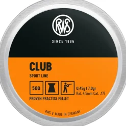 2136198 - RWS CLUB 4,5mm 0,45g boite de 500