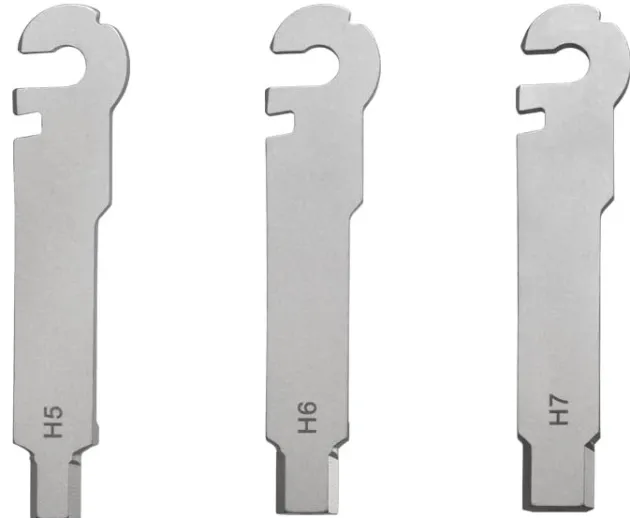 RXFT05 - ROXON Set Outils Modulaires Clés Allen / Six Pans H5 H6 H7